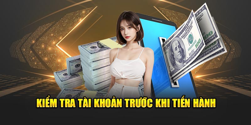 Cần kiểm tra tài khoản trước khi thêm vốn cược